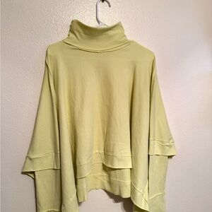 BUCKETLIST Light Yellow Cowl Neck Sweater